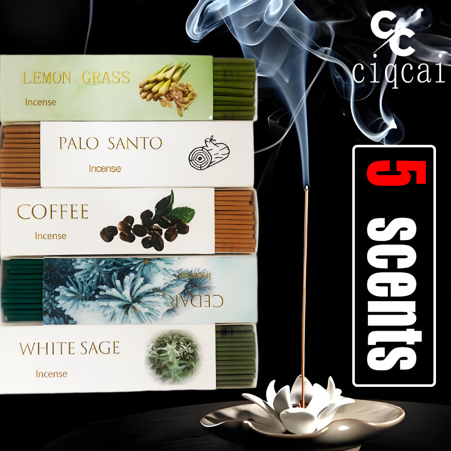 Home Fragrance Luxury - 【5 Flavors】High-Quality, Handmade, Thick Incense Sticks,