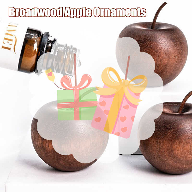 Home Fragrance Usa - 1PCS Of Wooden Apple Shaped Essential