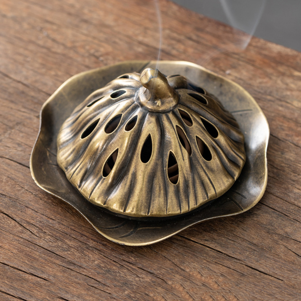 Home Fragrance Zen - Creative lotus pods Aroma Burner, Zen