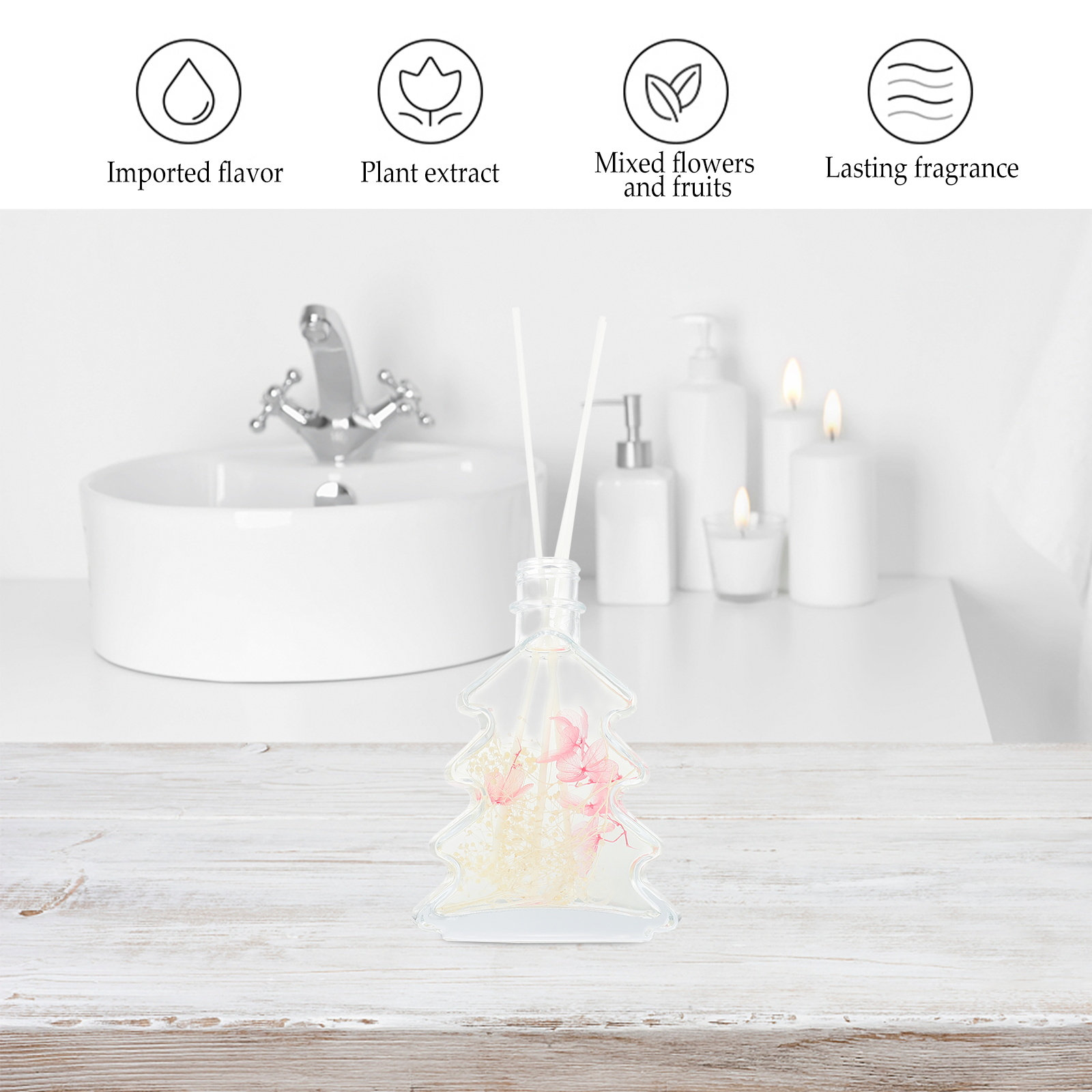 Home Fragrance Usa - Aroma Diffuser Solid Perfume Air Freshener