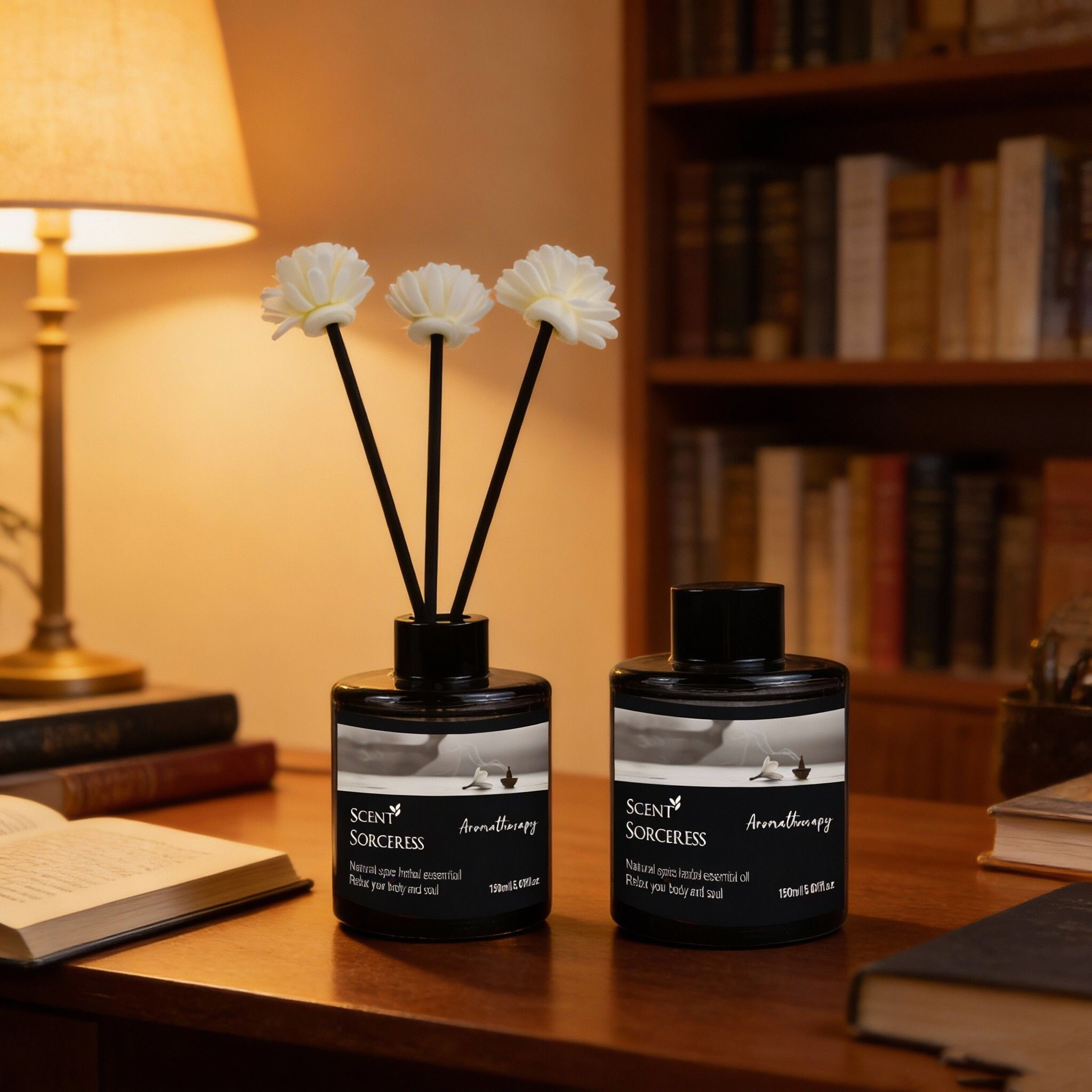 Home Fragrance Usa - 150ml Rattan Reed Diffuser Sets Fragrance