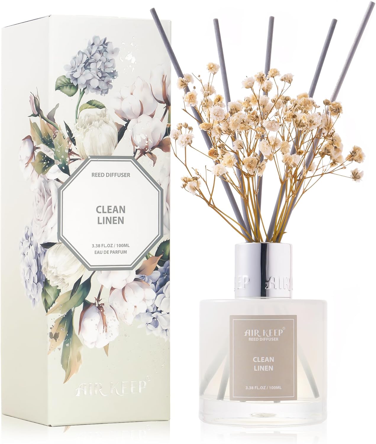 Home Fragrance Liquid - Reed Diffuser Set, 3.38 fl oz