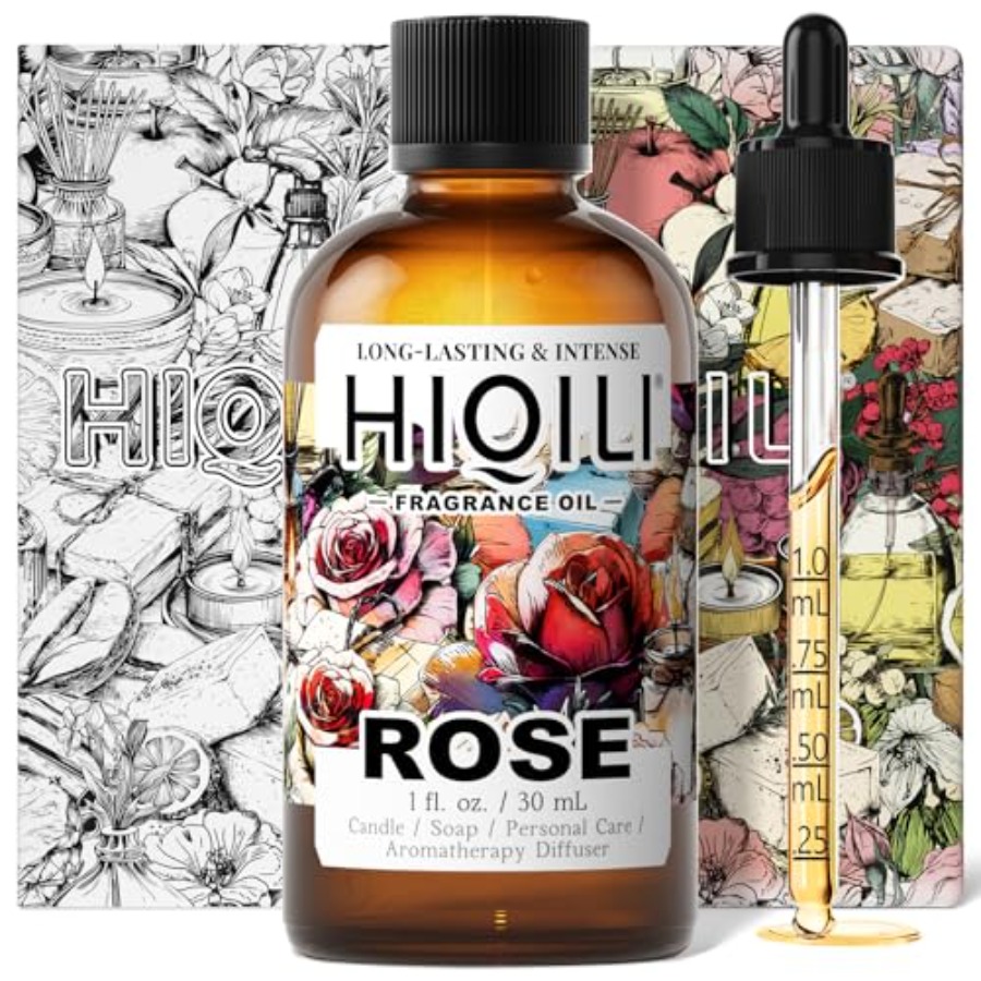Home Fragrances - HIQILI Rose Fragrance Oil for Candle,