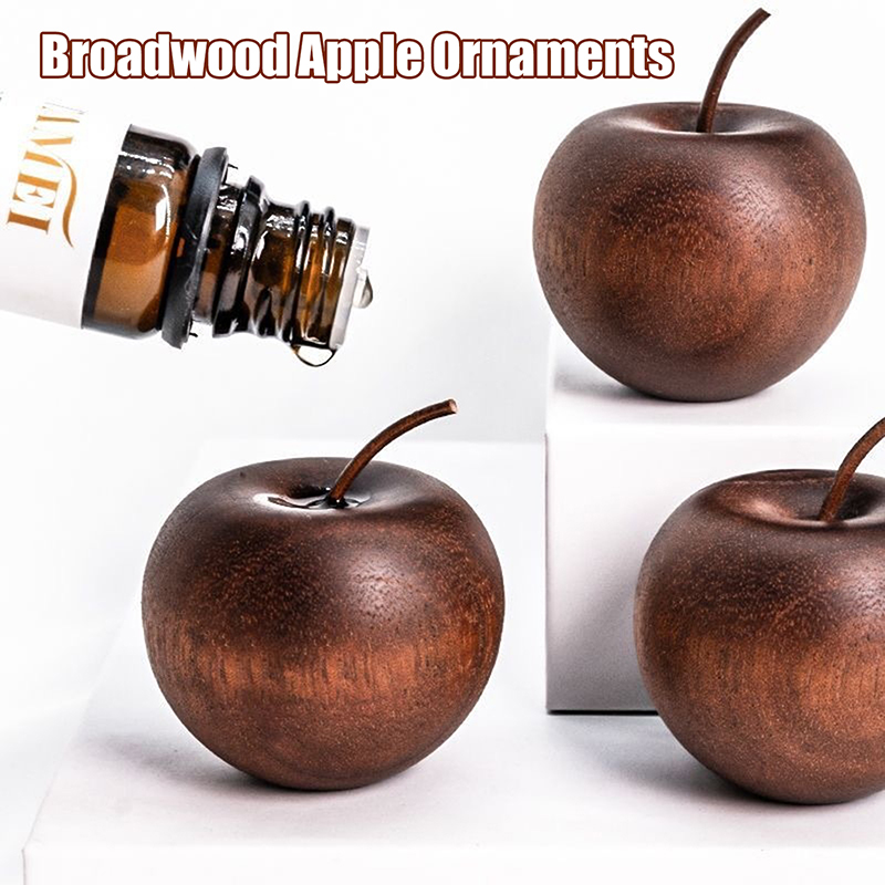 1PCS Of Wooden Apple Shaped Es - Home Fragrance Usa recension och pris
