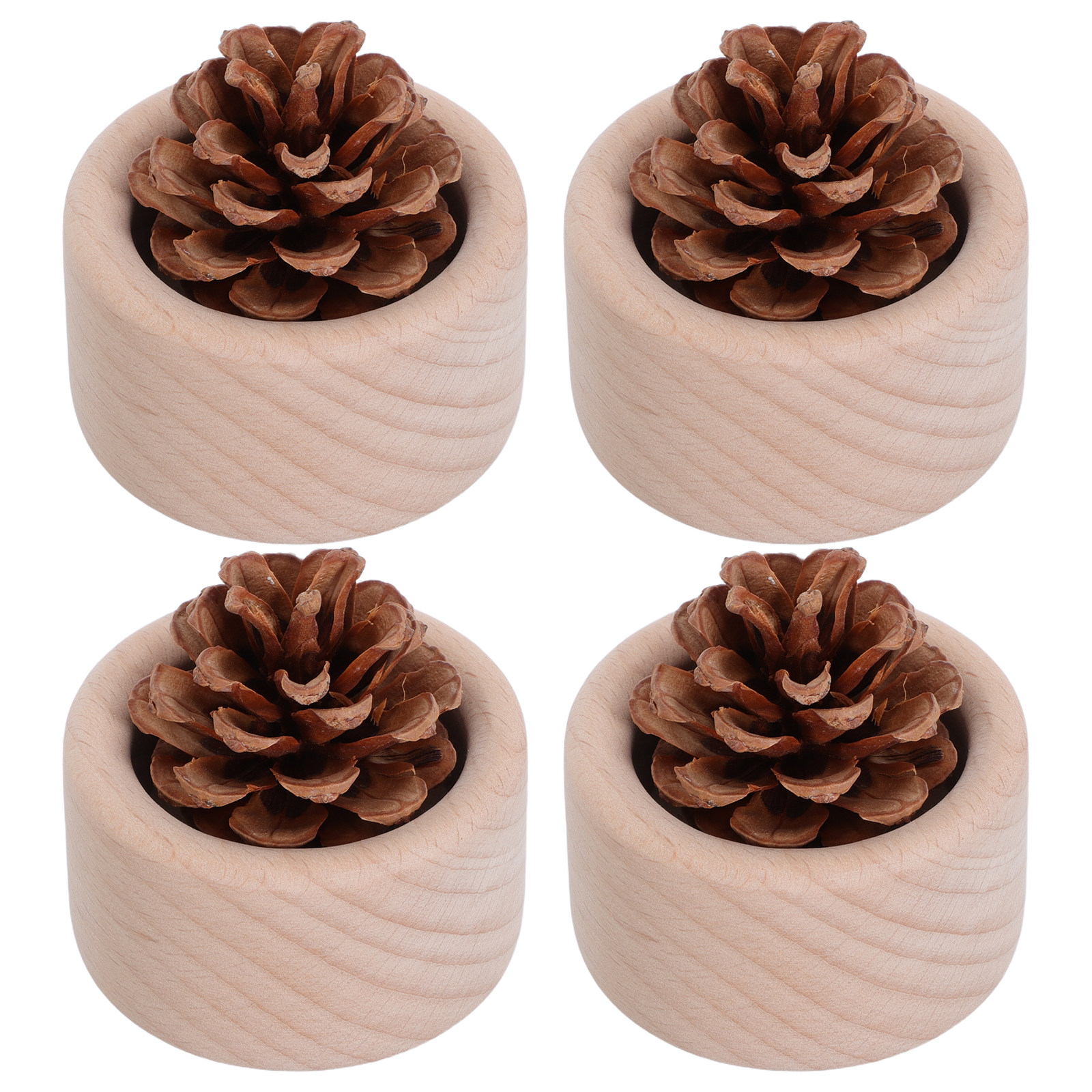 4Pcs Wood Grain Mini Essential - Home Fragrance Usa recension och pris