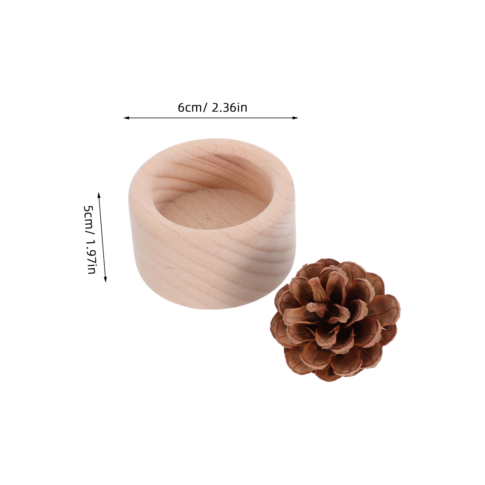 4Pcs Wood Grain Mini Essential - Home Fragrance Usa recension och pris
