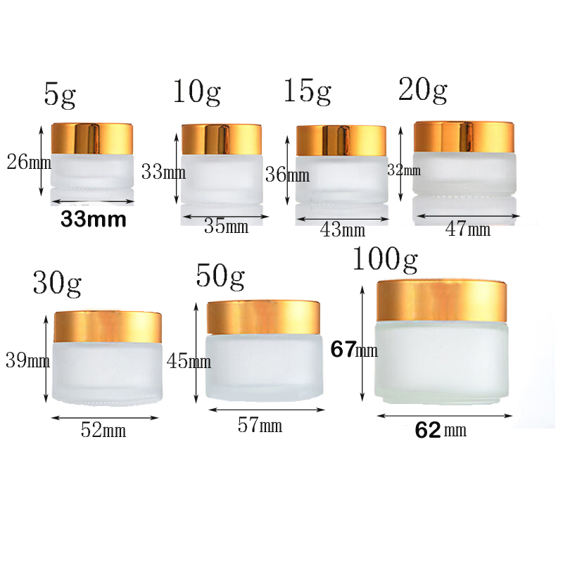5Pcs 5g-100g Mini Amber Round  - Amber Jar Candle recension och pris