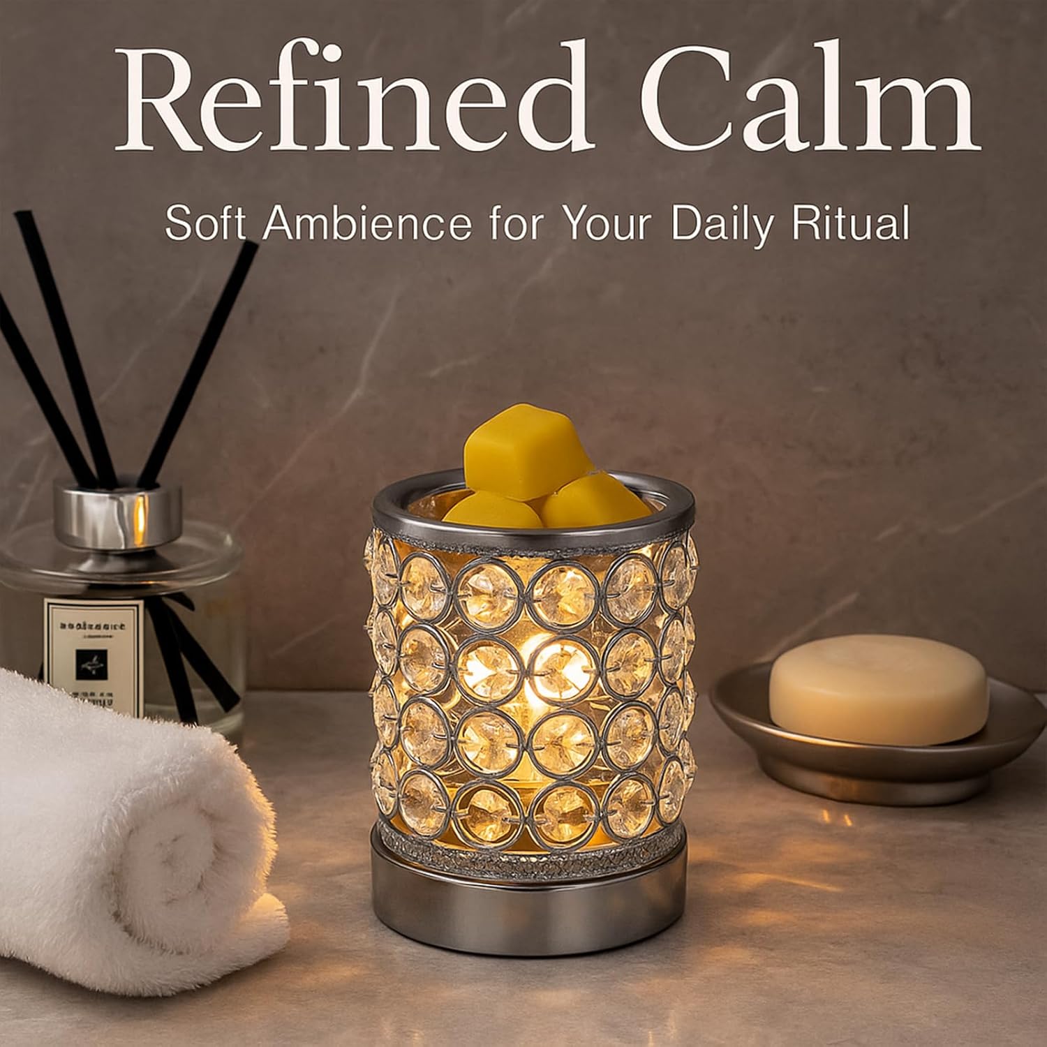 Electric Crystal Wax Melt Warm - In Home Fragrance Products recension och pris
