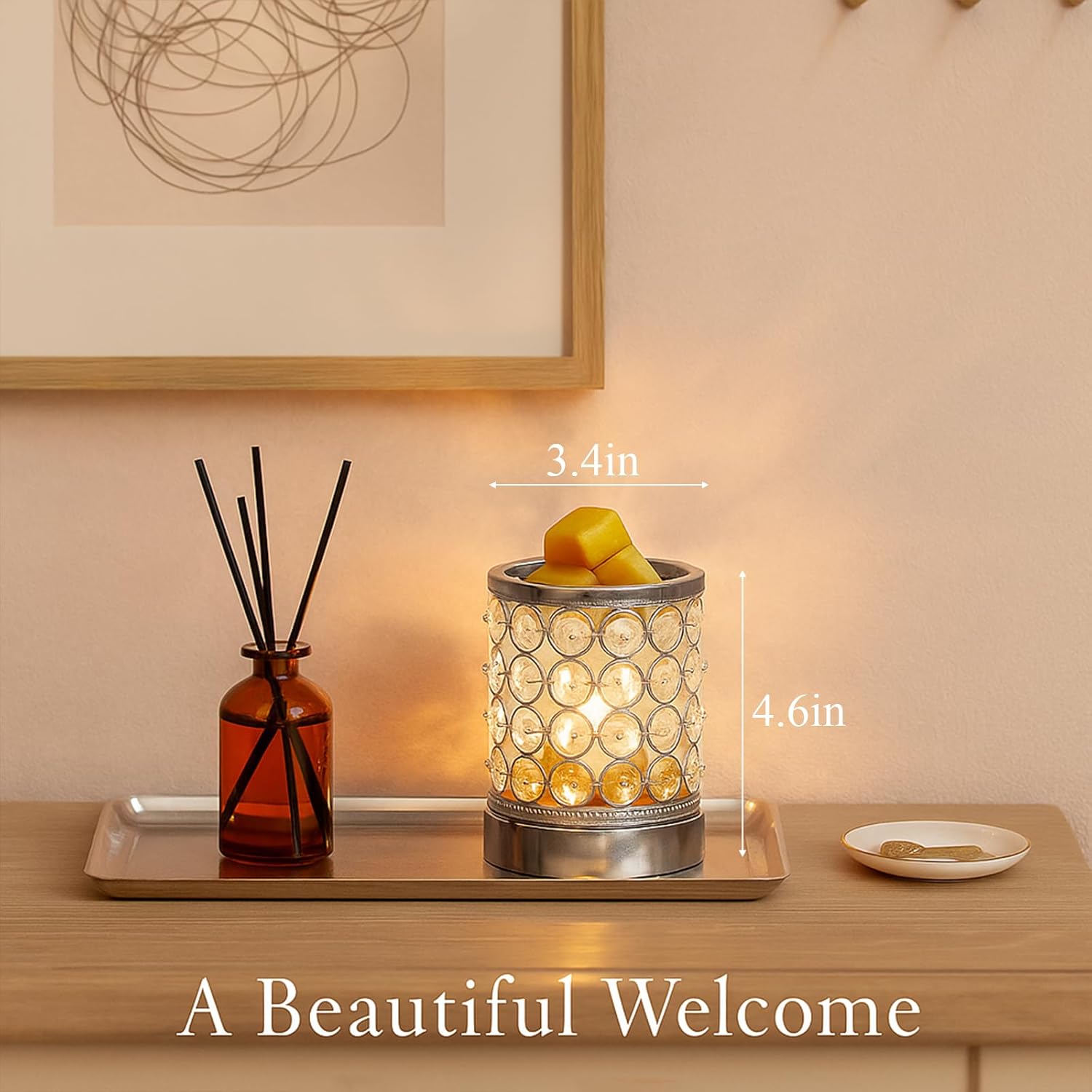 Electric Crystal Wax Melt Warm - In Home Fragrance Products recension och pris