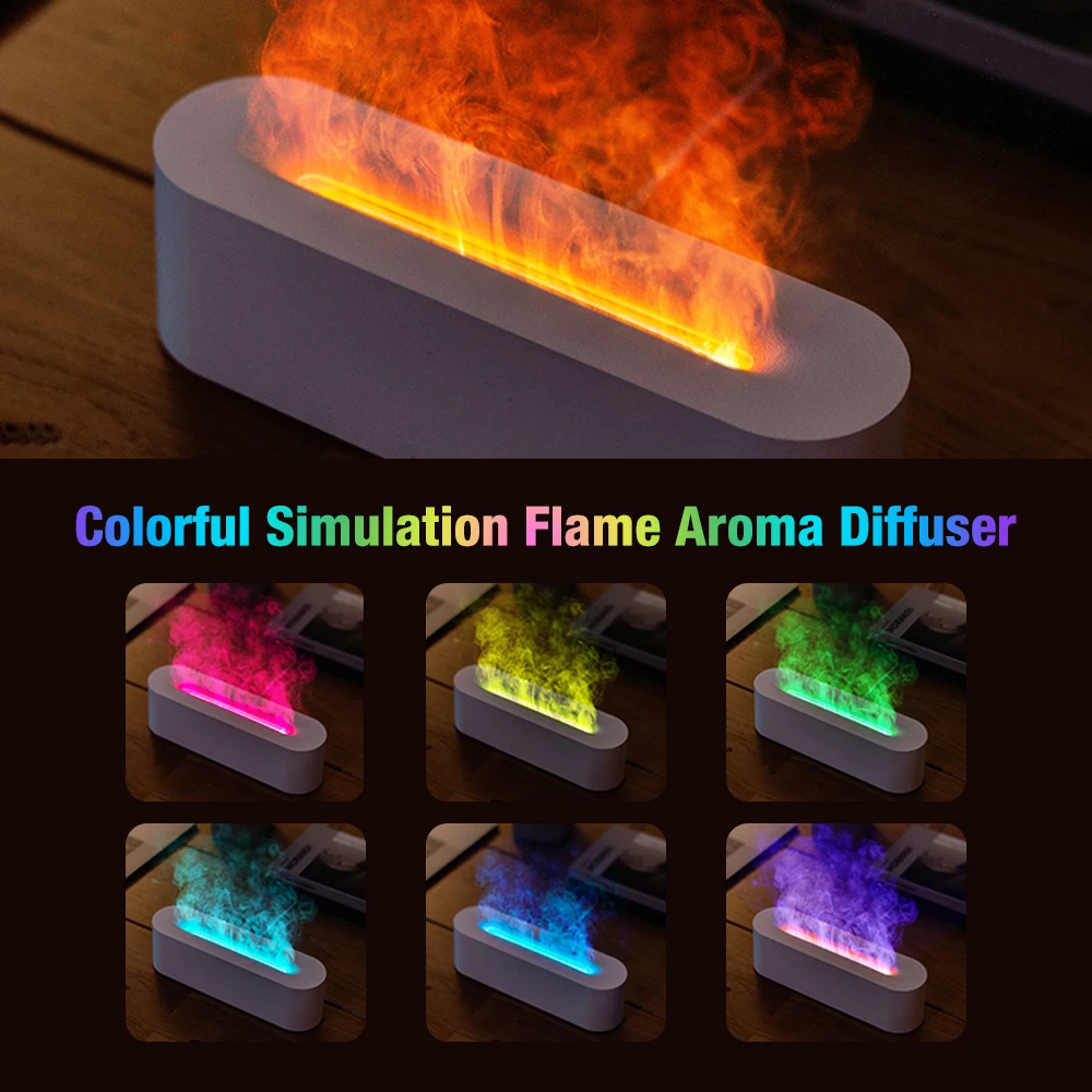 Colorful Flame Diffuser Essent - Home Fragrance Piano recension och pris