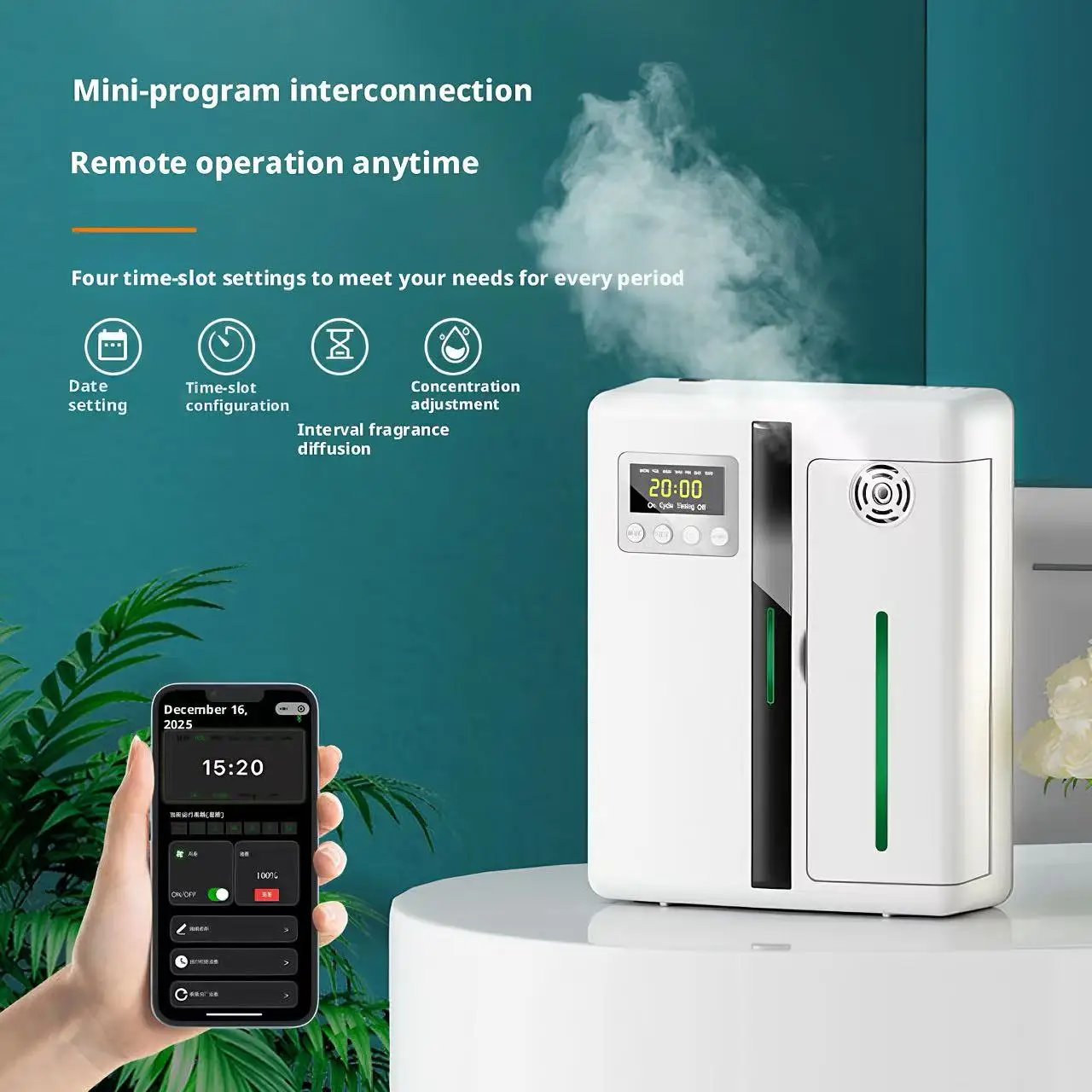 Smart Aroma Diffuser Home Comm - Home Fragrance Hotel recension och pris