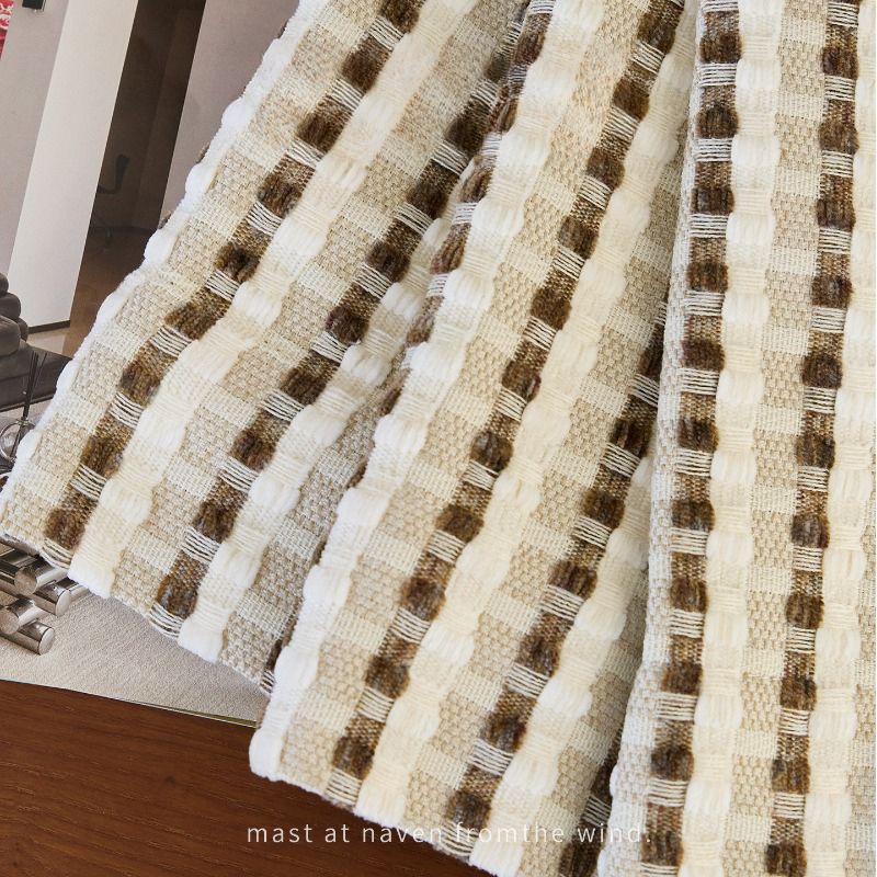 French Retro Brown Striped Cur - Home Fragrance French recension och pris