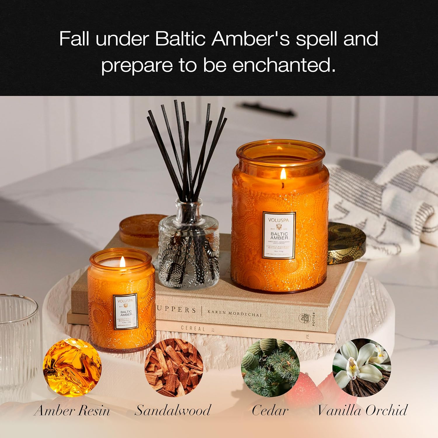 Baltic Amber Candle 18 oz Coco - Amber Jar Candle recension och pris