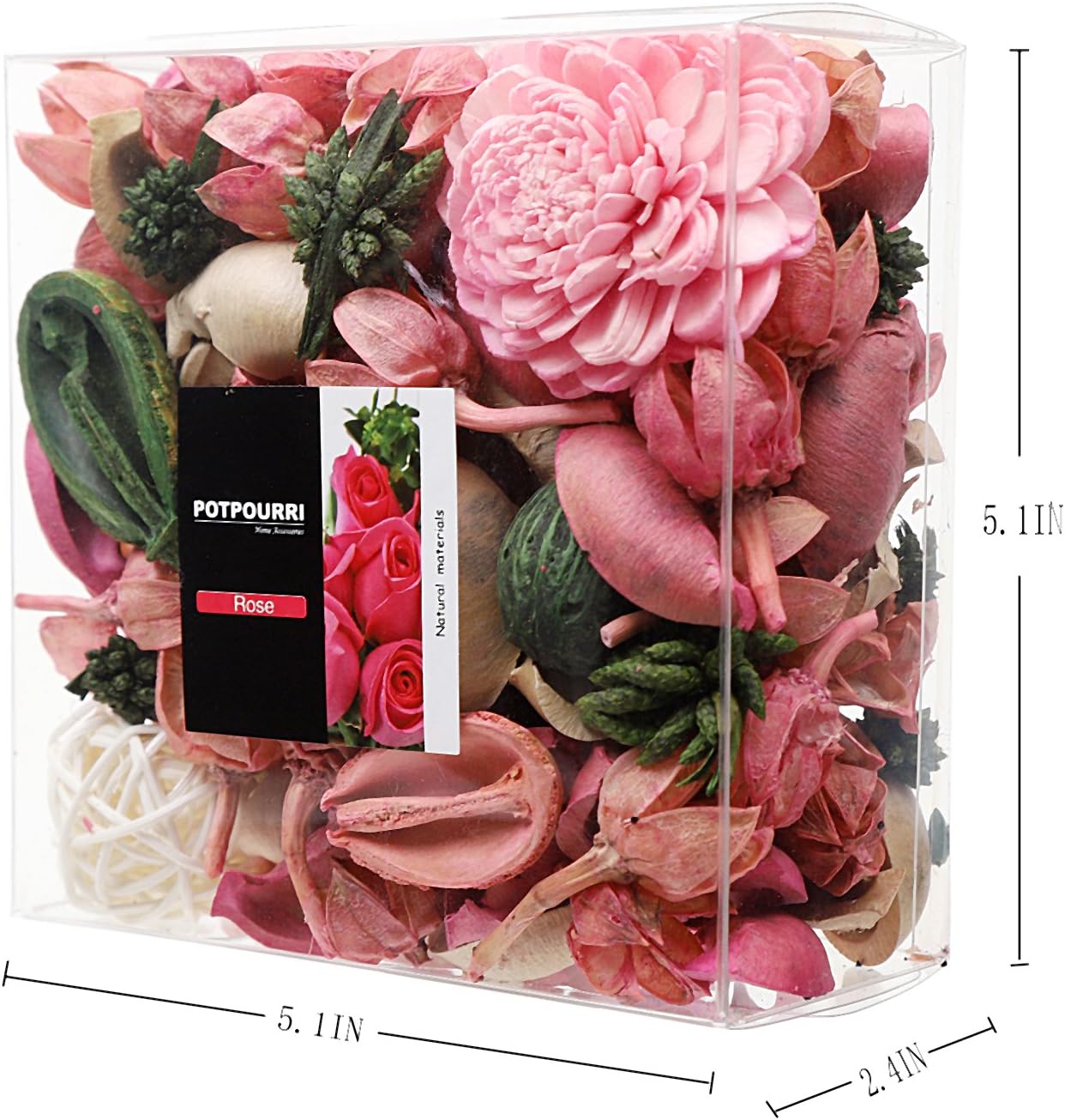 Rose Scented Potpourri Bowl Fi - Home Fragrance Potpourri recension och pris