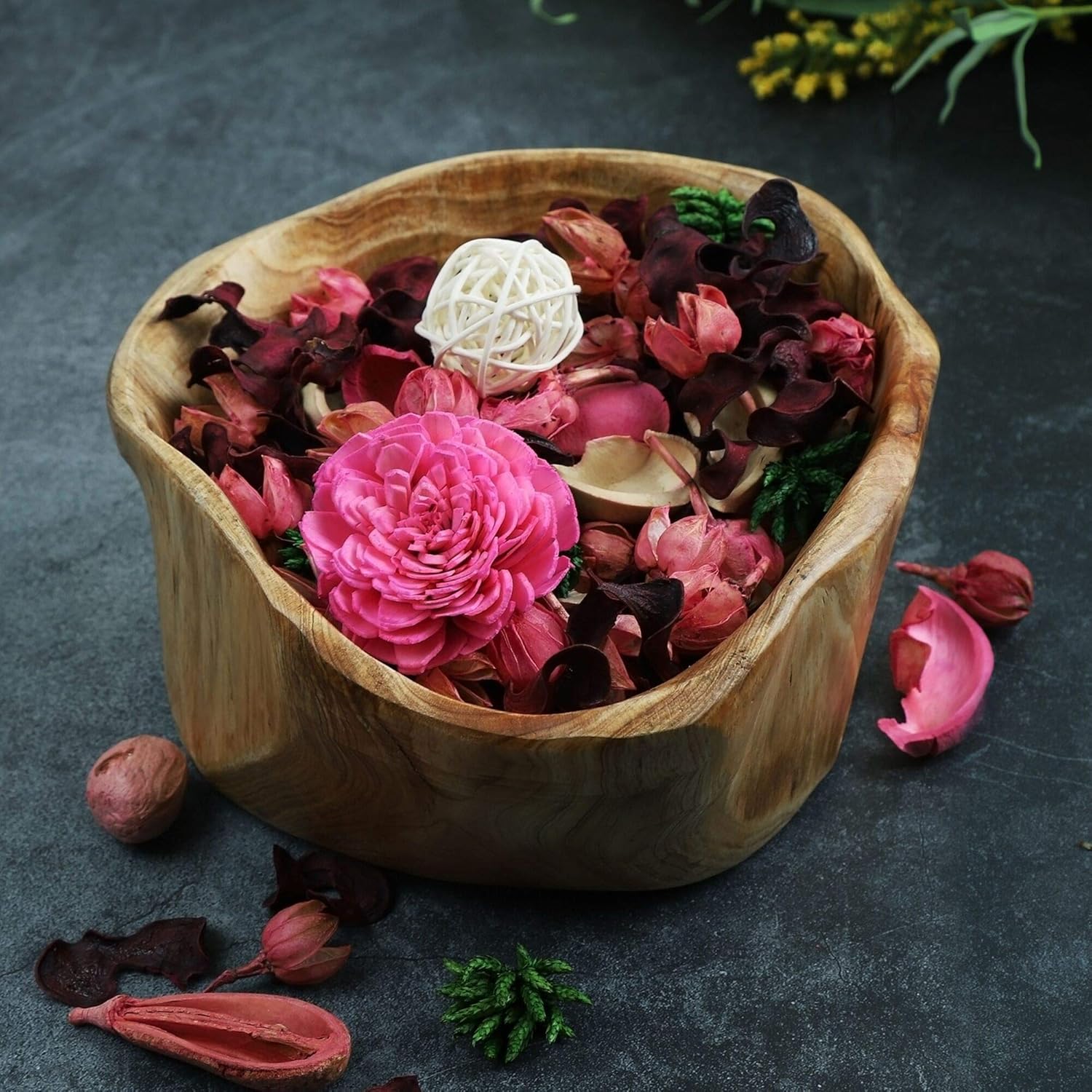 Rose Scented Potpourri Bowl Fi - Home Fragrance Potpourri recension och pris