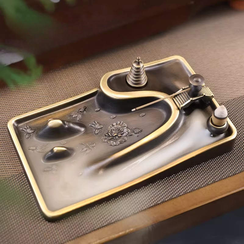 Vintage Copper Incense Burner  - Home Fragrance Zen recension och pris