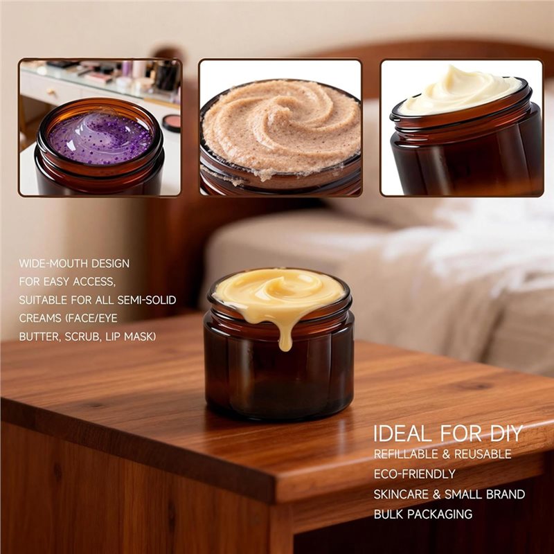 AA05 For Homemade Cosmetics, B - Amber Jar Candle recension och pris