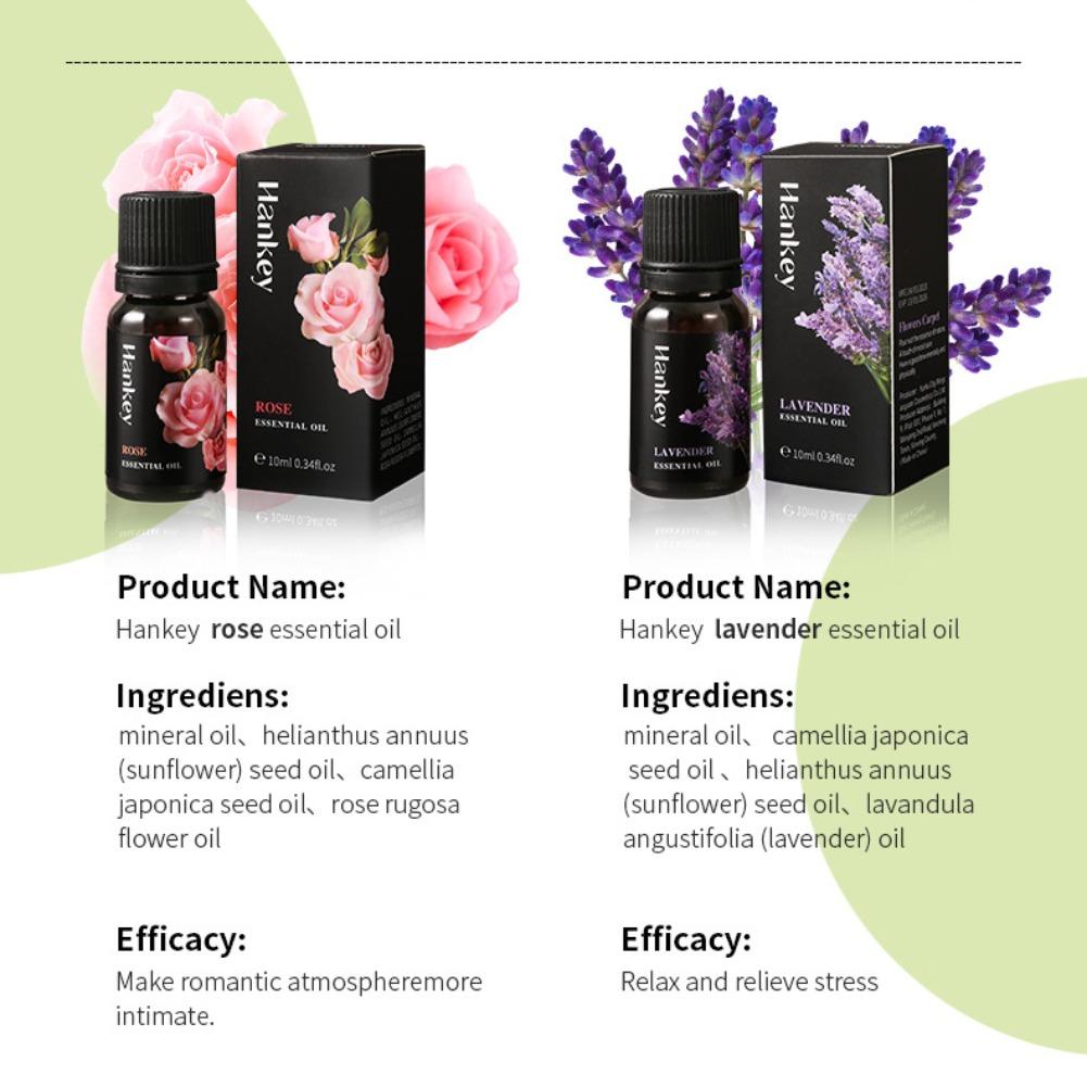 12 Flavors 10ml Essential Oils - Home Fragrance Usa recension och pris