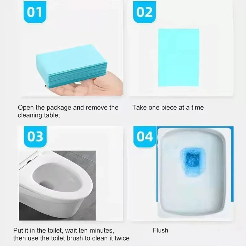 100Pc Toilet Cleaner Toilet Cl - In Home Fragrance Products recension och pris