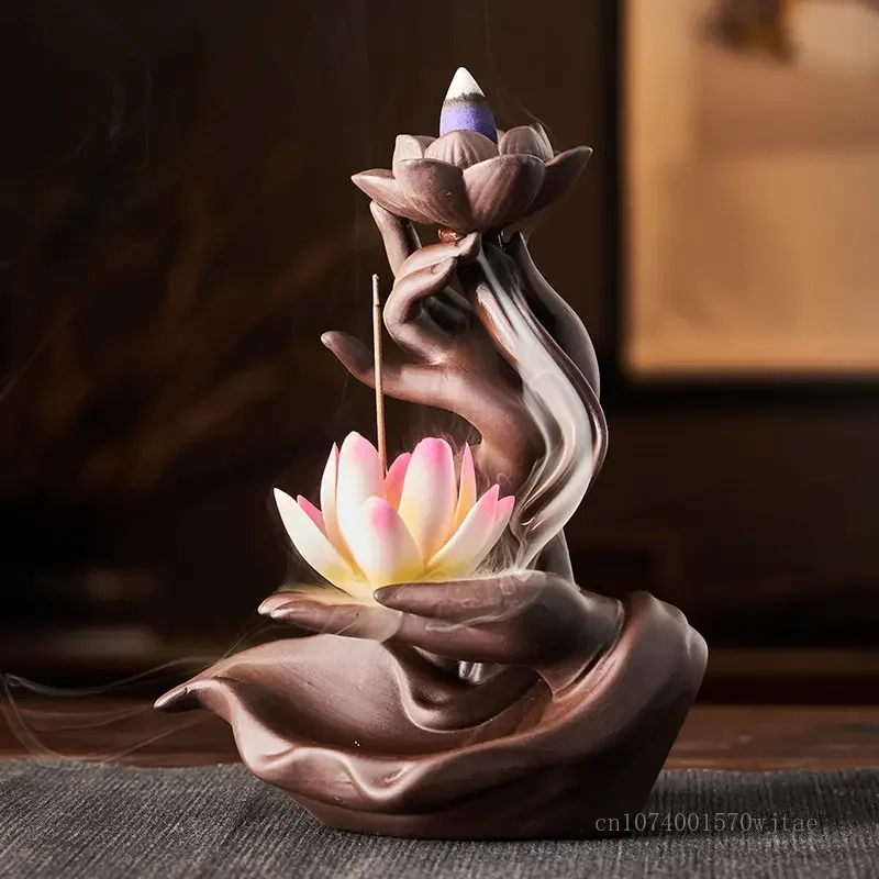 Ceramic Buddha Finger Shape Ba - Home Fragrance Zen recension och pris