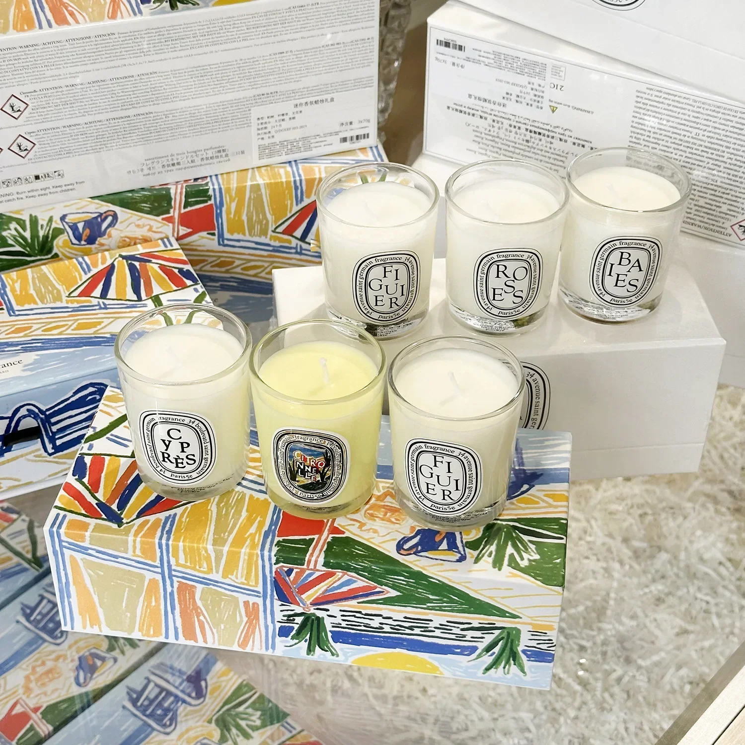 Aromatherapy Candle Natural Pl - Home Fragrance French recension och pris