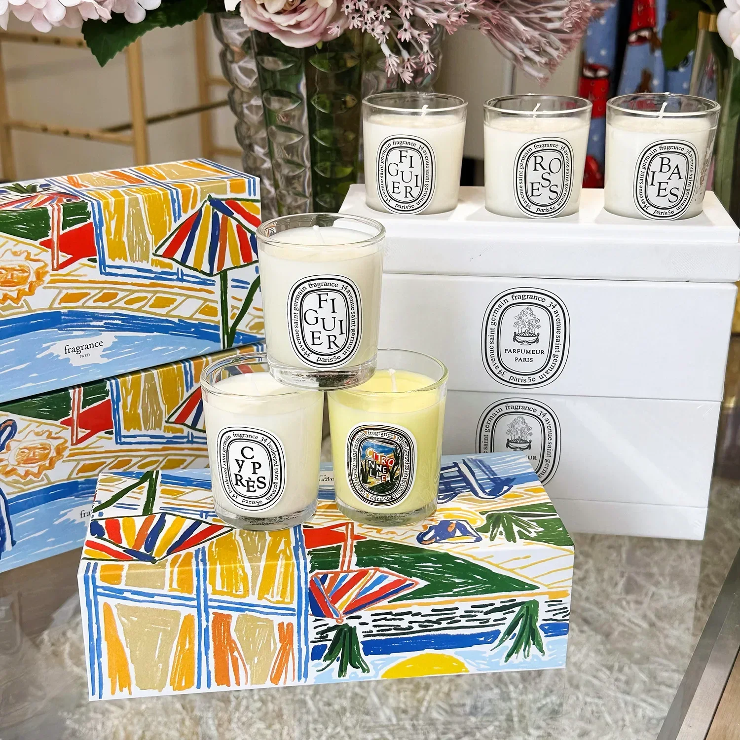 Aromatherapy Candle Natural Pl - Home Fragrance French recension och pris