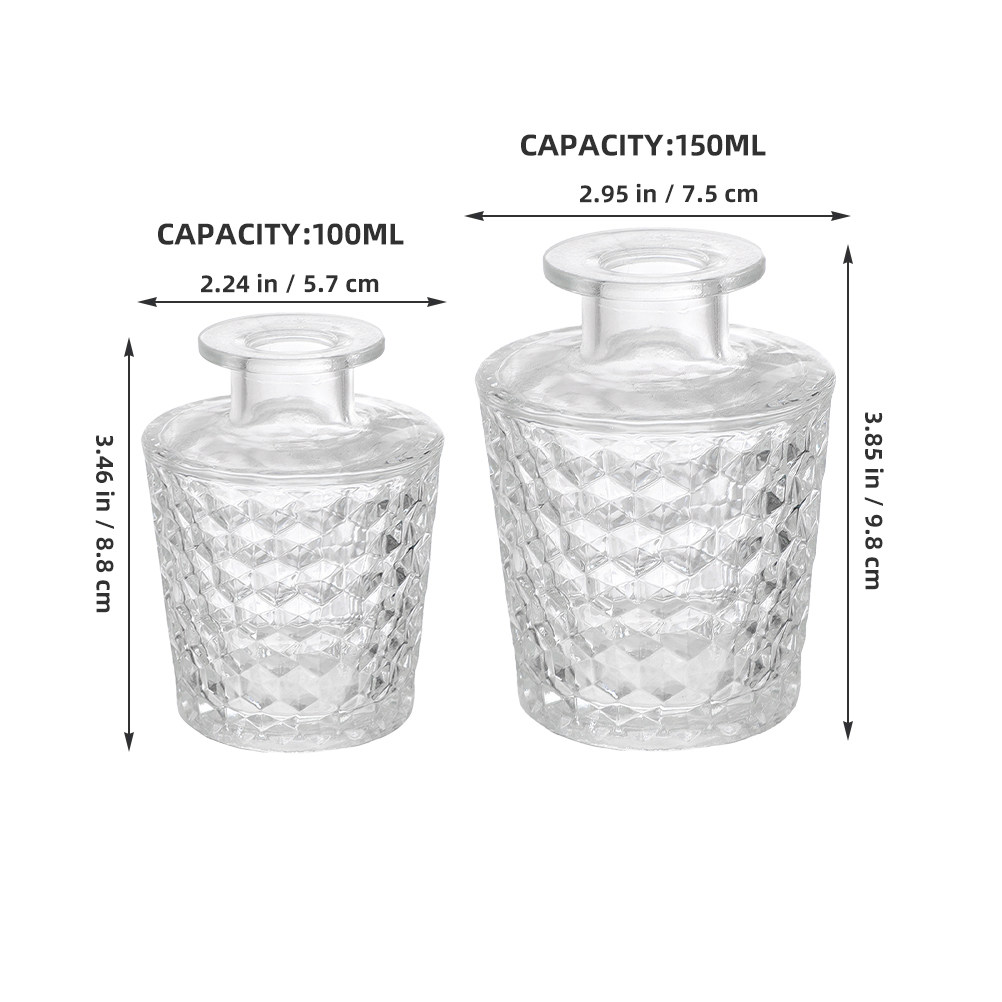2Pcs Glass Aromatherapy Diffus - Home Fragrance Usa recension och pris