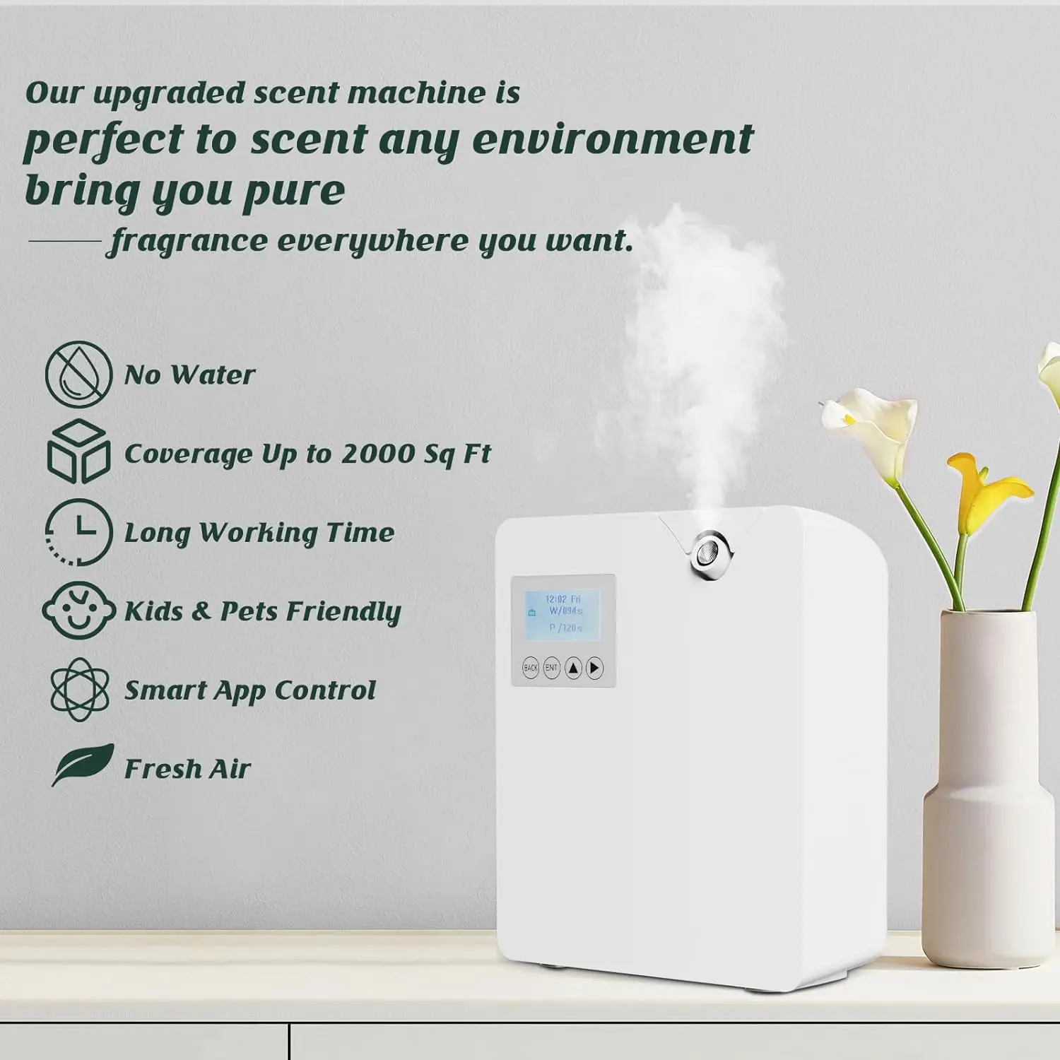 Waterless Fragrance Diffuser 3 - Home Fragrance Hotel recension och pris