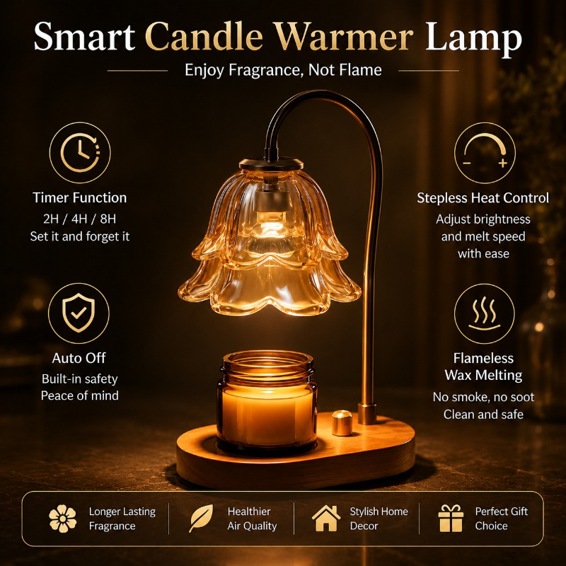 Aromatherapy Lamp  Wax Melting - Home Fragrance French recension och pris