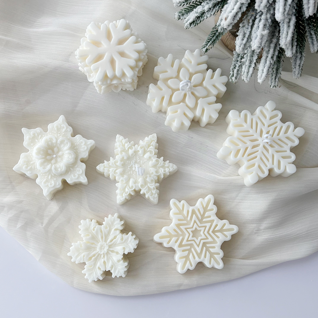 1Pc Christmas Snowflake Scente - Home Fragrance French recension och pris