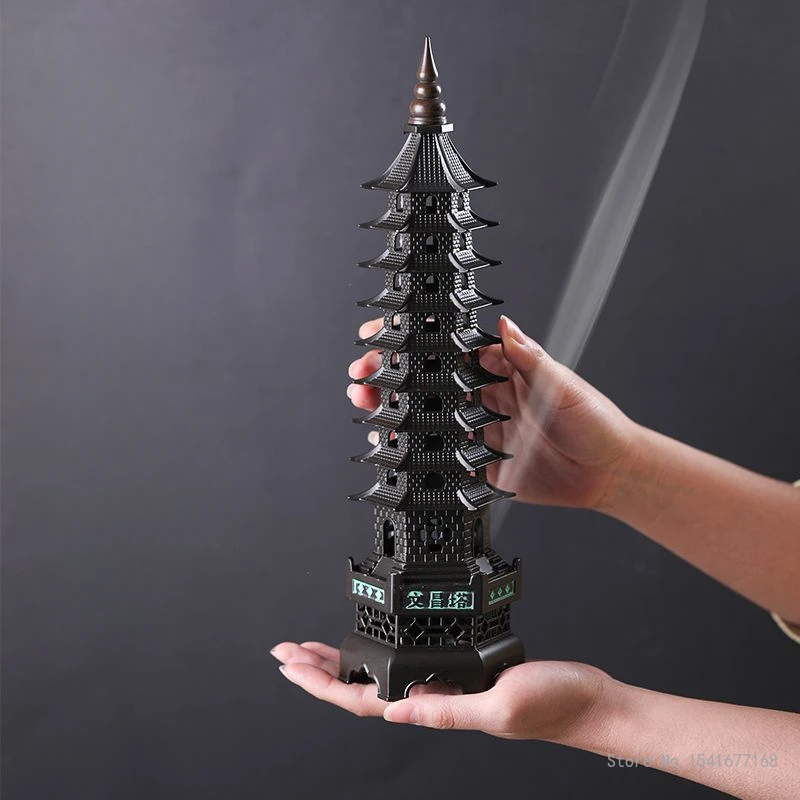 Incense Burner Zinc Alloy Nine - Home Fragrance Zen recension och pris