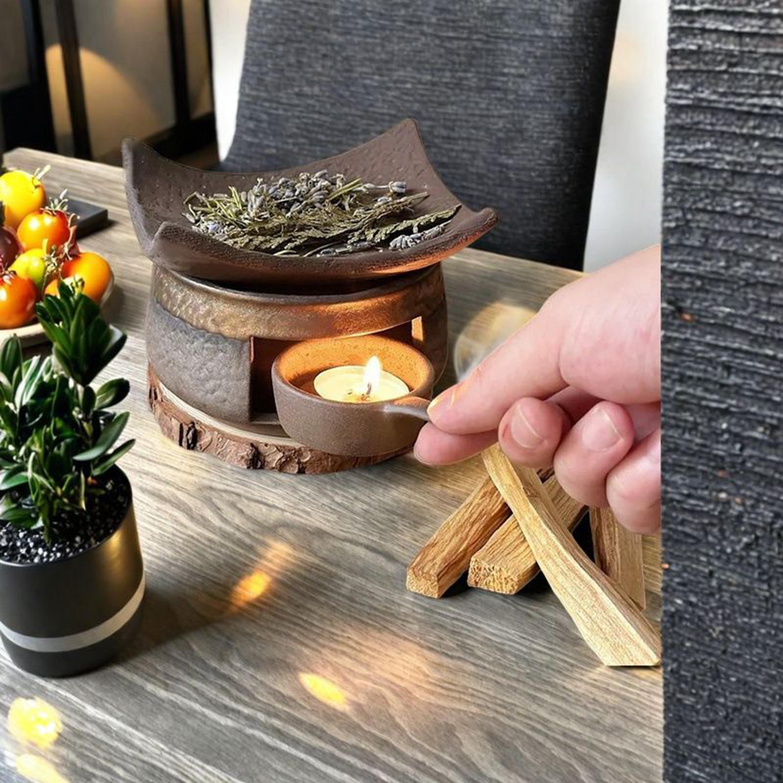 Aromatherapy Stove Ceramic Saf - Home Fragrance Zen recension och pris