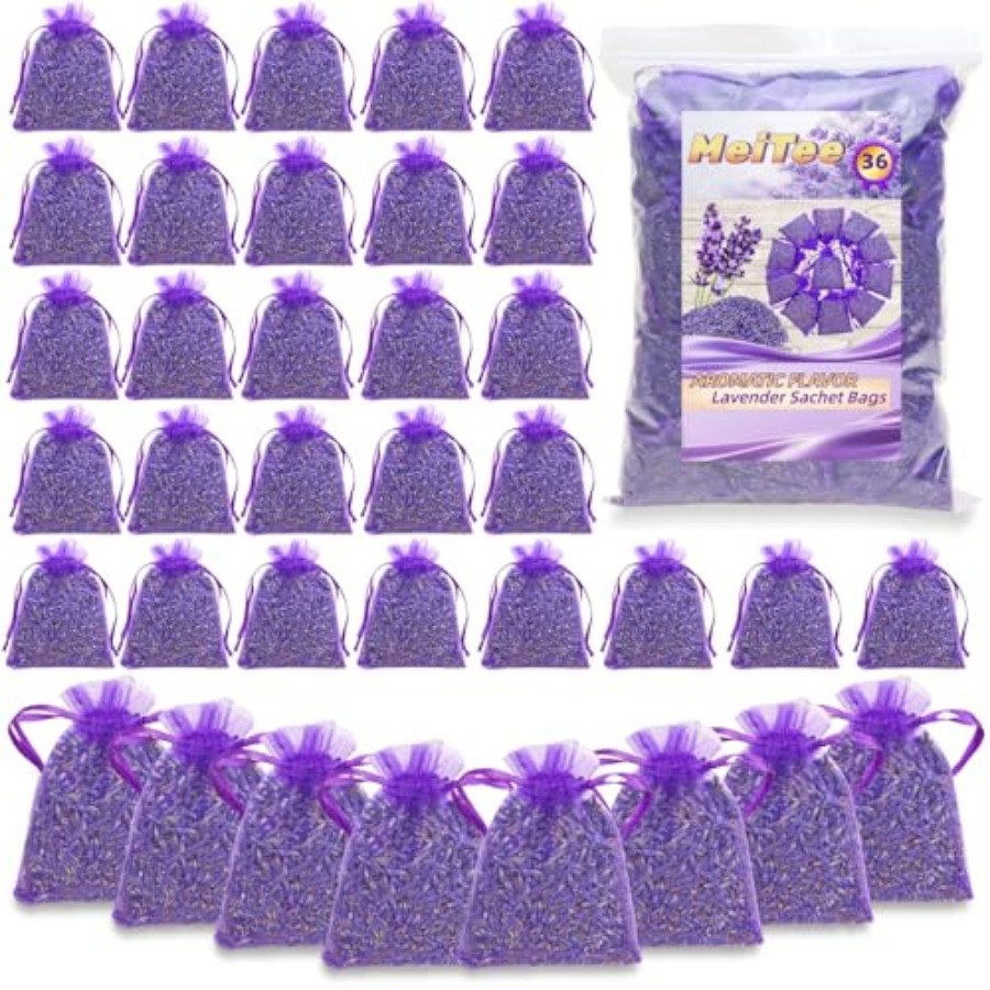 36 Pack Lavender Sachet Bags - - Home Fragrance French recension och pris