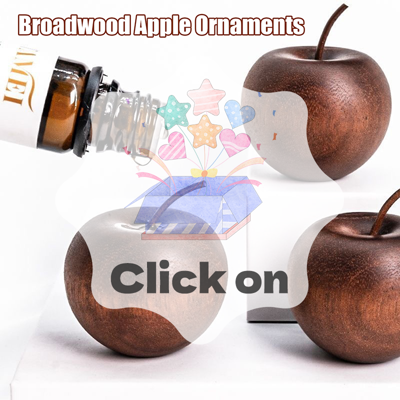 1PCS Of Wooden Apple Shaped Es - Home Fragrance Usa recension och pris