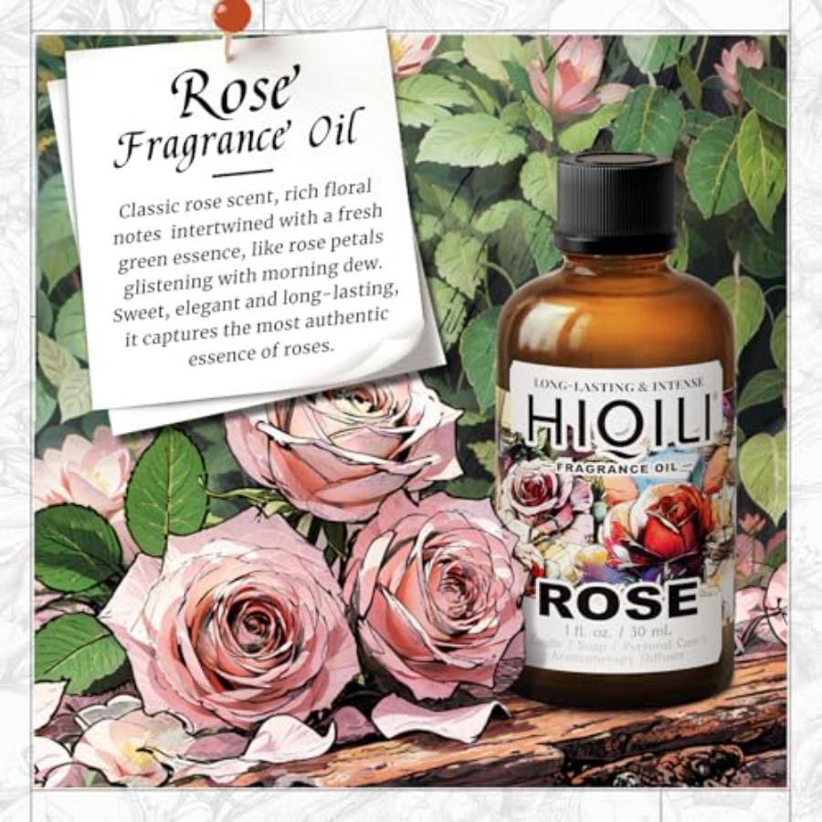 HIQILI Rose Fragrance Oil for  - Home Fragrances recension och pris