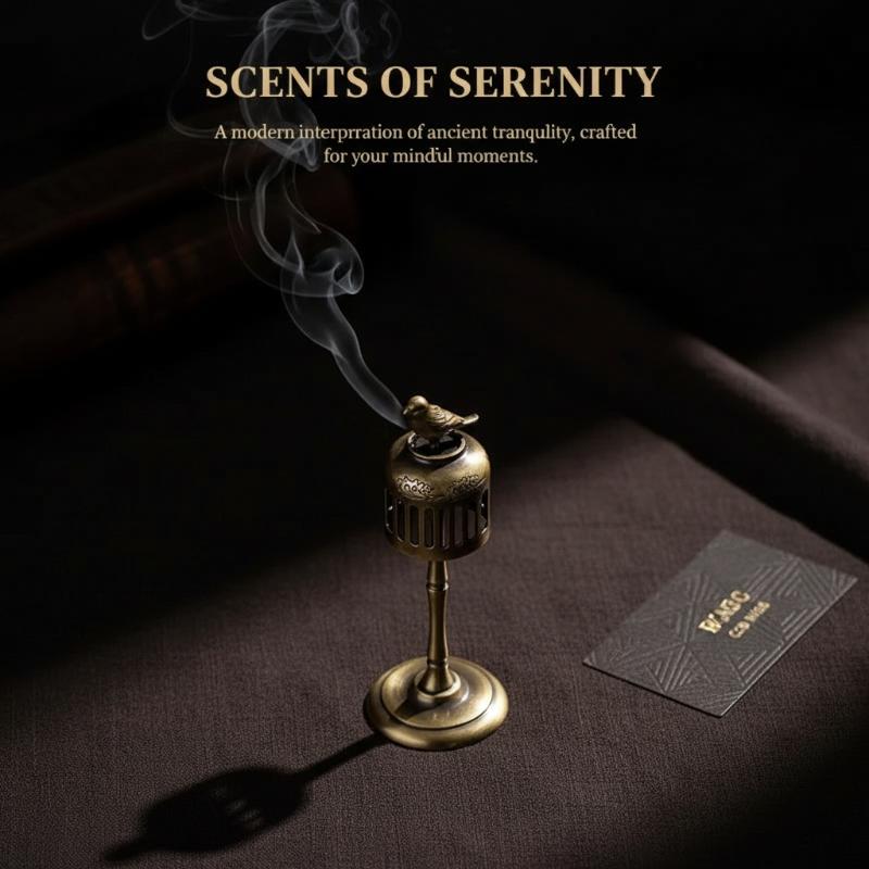 Backflow Incense Censer Magpie - Home Fragrance Zen recension och pris