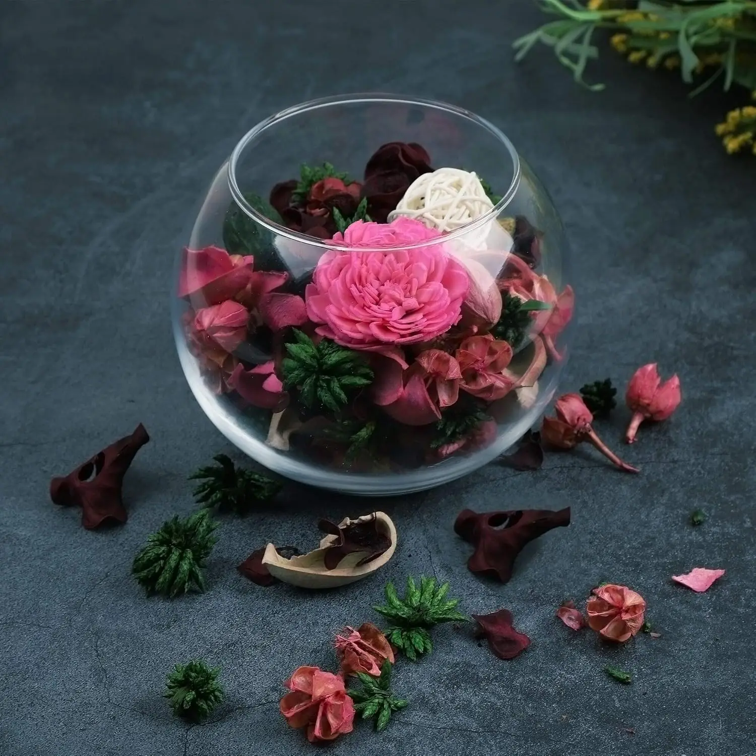Rose Scented Potpourri Bowl Fi - In Home Fragrance Products recension och pris